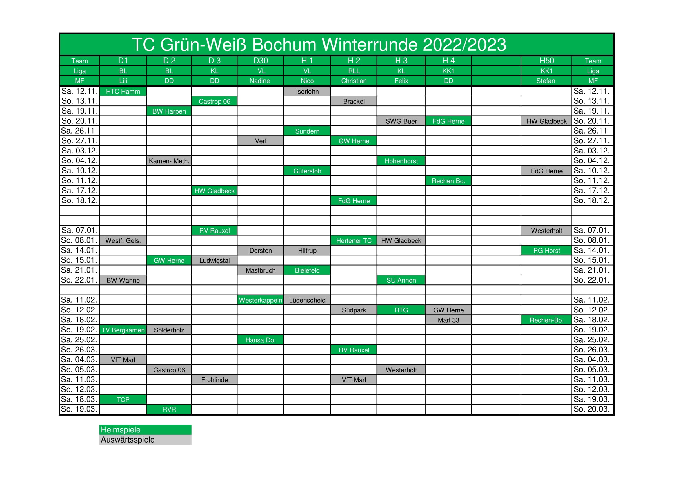 Spielplan WS 22 23 1